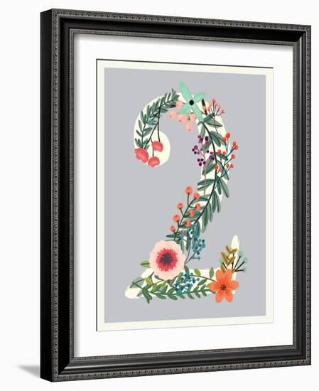 Number 2-Kindred Sol Collective-Framed Art Print