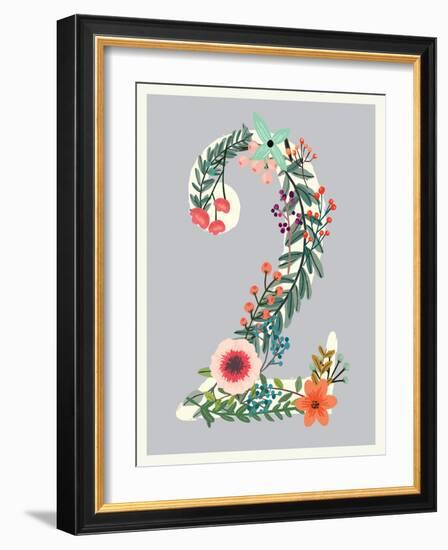 Number 2-Kindred Sol Collective-Framed Art Print