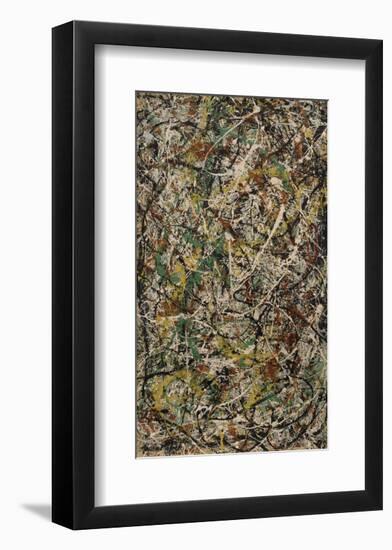 Number 3, 1949: Tiger, 1949-Jackson Pollock-Framed Art Print