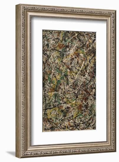 Number 3, 1949: Tiger, 1949-Jackson Pollock-Framed Art Print