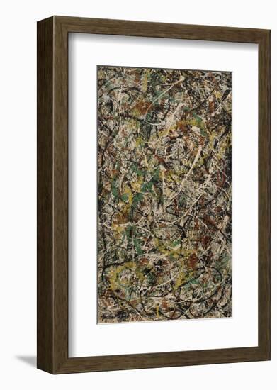 Number 3, 1949: Tiger, 1949-Jackson Pollock-Framed Art Print
