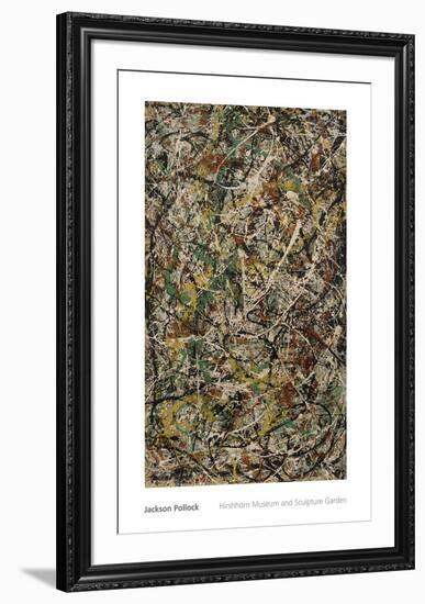 Number 3, 1949: Tiger, 1949-Jackson Pollock-Framed Art Print