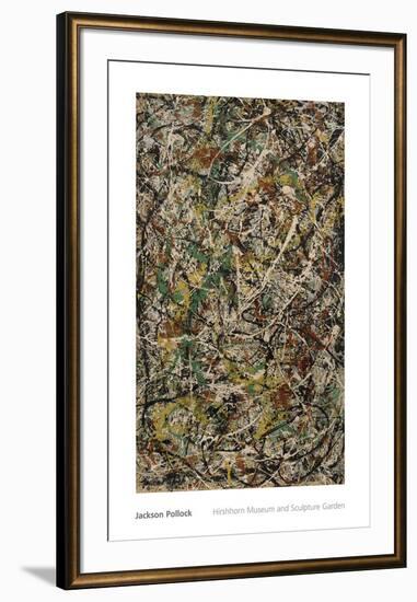 Number 3, 1949: Tiger, 1949-Jackson Pollock-Framed Art Print