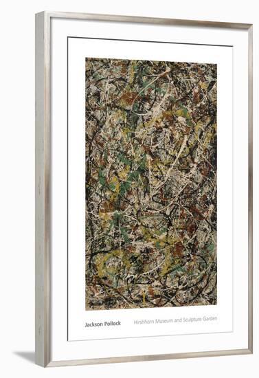 Number 3, 1949: Tiger, 1949-Jackson Pollock-Framed Art Print