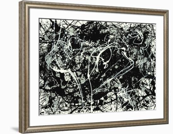 Number 33-1949-Jackson Pollock-Framed Serigraph