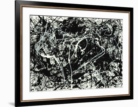 Number 33-1949-Jackson Pollock-Framed Serigraph