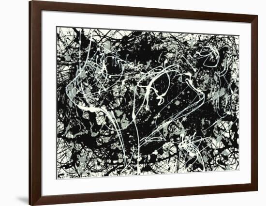 Number 33-1949-Jackson Pollock-Framed Serigraph