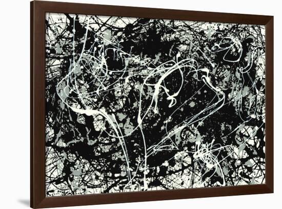 Number 33-1949-Jackson Pollock-Framed Serigraph