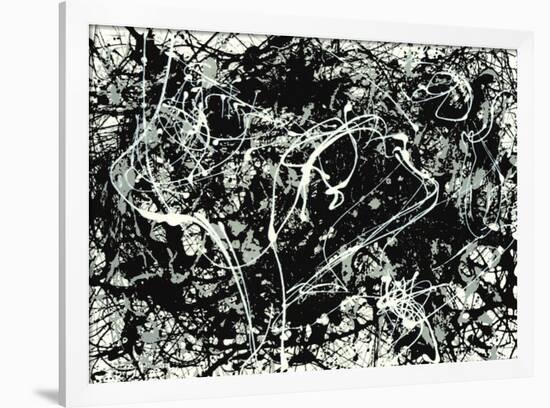 Number 33-1949-Jackson Pollock-Framed Serigraph