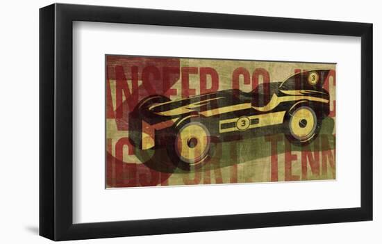 Number 3-John W^ Golden-Framed Art Print