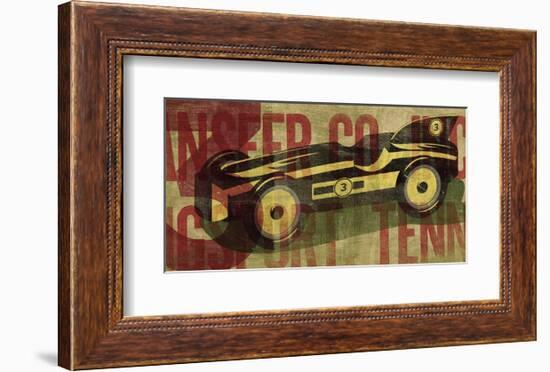 Number 3-John W^ Golden-Framed Art Print