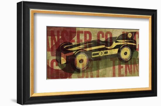 Number 3-John W^ Golden-Framed Art Print