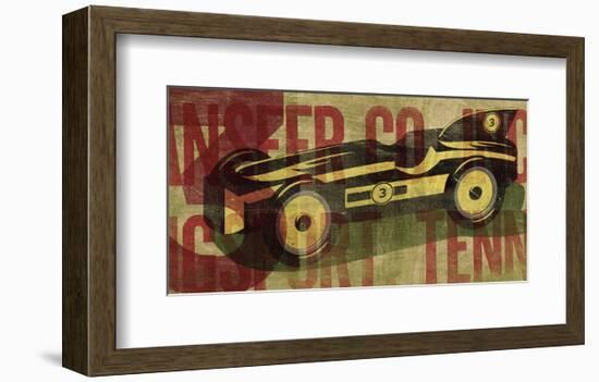 Number 3-John W^ Golden-Framed Art Print