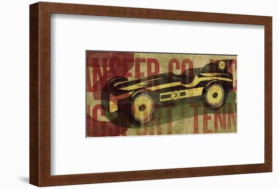 Number 3-John W^ Golden-Framed Art Print