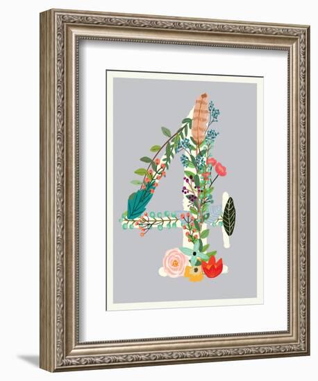 Number 4-Kindred Sol Collective-Framed Premium Giclee Print