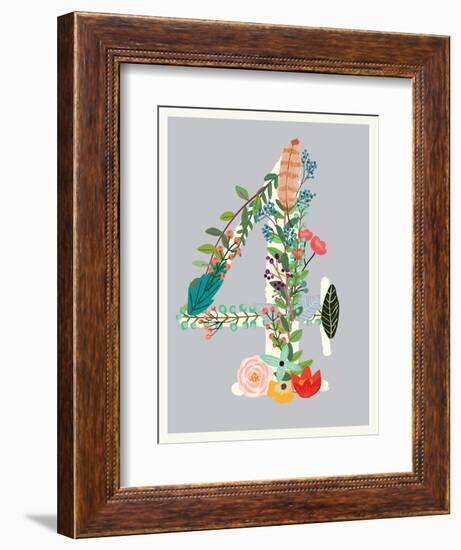 Number 4-Kindred Sol Collective-Framed Premium Giclee Print