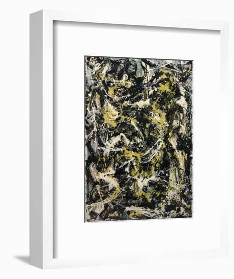 Number 5, 1950, 1950-Jackson Pollock-Framed Art Print
