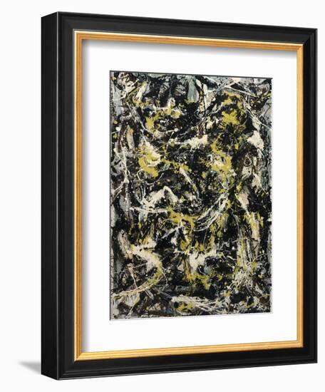 Number 5, 1950, 1950-Jackson Pollock-Framed Art Print