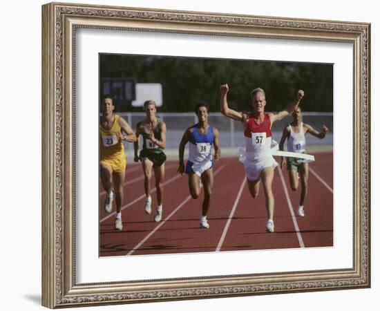 Number 57 Finishing First-null-Framed Photographic Print