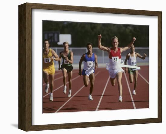 Number 57 Finishing First-null-Framed Photographic Print