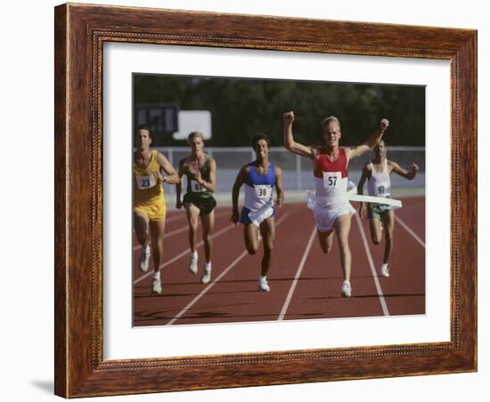 Number 57 Finishing First-null-Framed Photographic Print