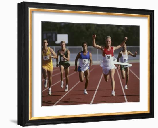 Number 57 Finishing First-null-Framed Photographic Print