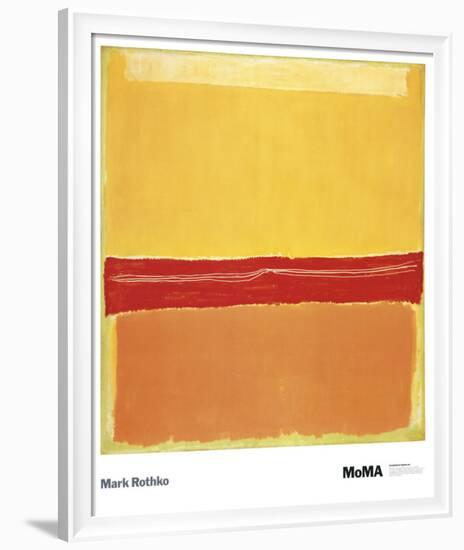Number 5-Mark Rothko-Framed Art Print