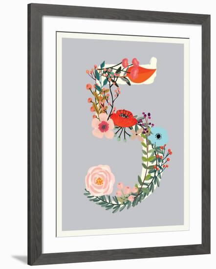 Number 5-Kindred Sol Collective-Framed Art Print