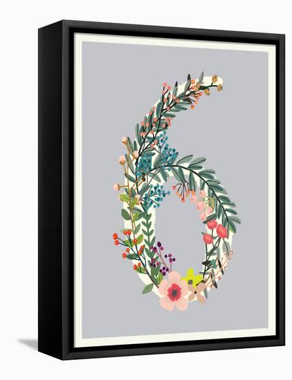 Number 6-Kindred Sol Collective-Framed Stretched Canvas