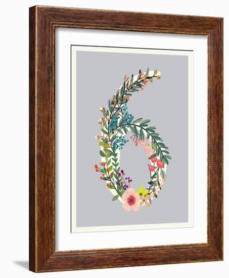 Number 6-Kindred Sol Collective-Framed Art Print