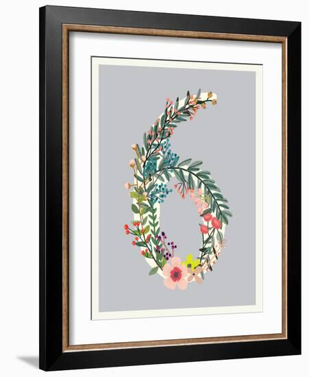 Number 6-Kindred Sol Collective-Framed Art Print