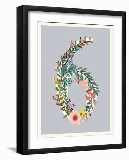 Number 6-Kindred Sol Collective-Framed Art Print