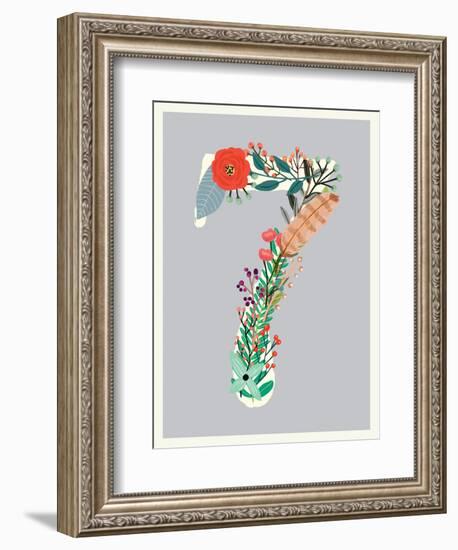 Number 7-Kindred Sol Collective-Framed Premium Giclee Print