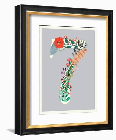 Number 7-Kindred Sol Collective-Framed Premium Giclee Print