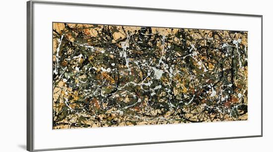 Number 8, 1949-Jackson Pollock-Framed Art Print