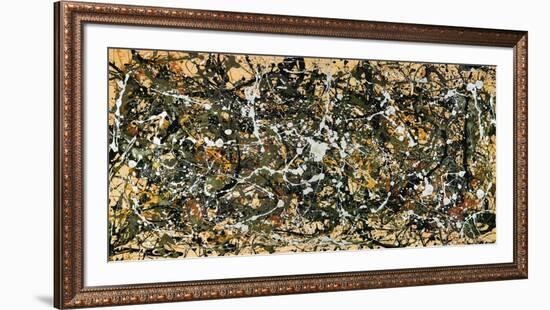 Number 8, 1949-Jackson Pollock-Framed Art Print