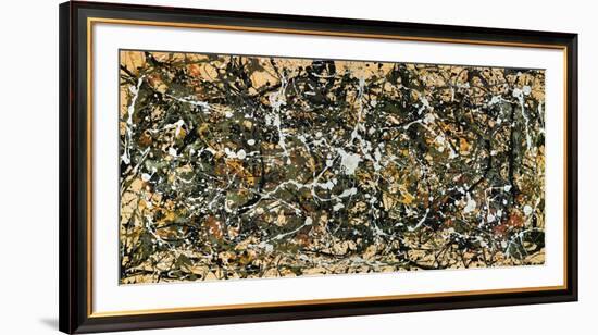 Number 8, 1949-Jackson Pollock-Framed Art Print