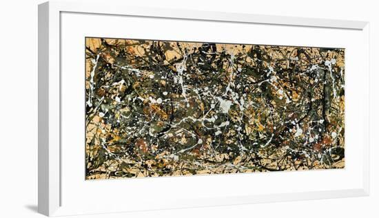 Number 8, 1949-Jackson Pollock-Framed Art Print