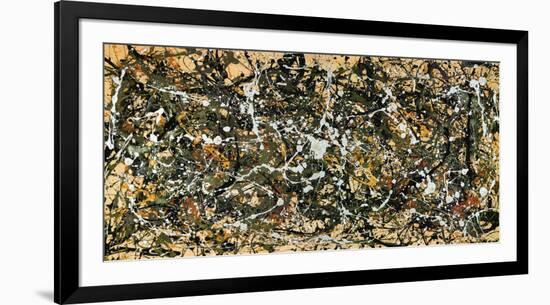 Number 8, 1949-Jackson Pollock-Framed Art Print