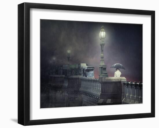 Number 8 to Lygon Street-Adrian Donoghue-Framed Photographic Print