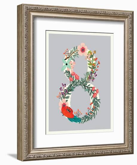 Number 8-Kindred Sol Collective-Framed Premium Giclee Print