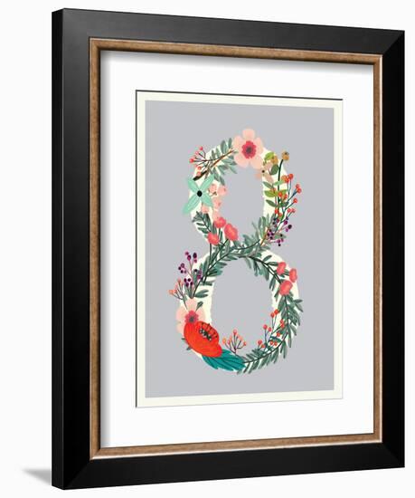 Number 8-Kindred Sol Collective-Framed Premium Giclee Print