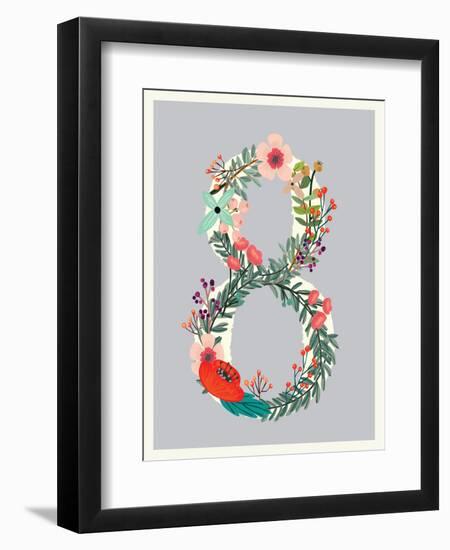 Number 8-Kindred Sol Collective-Framed Premium Giclee Print