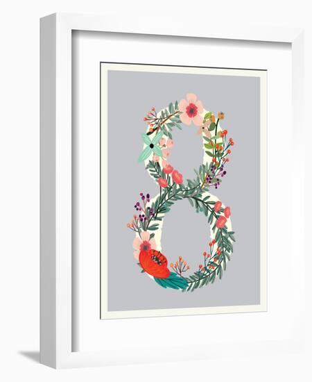 Number 8-Kindred Sol Collective-Framed Premium Giclee Print