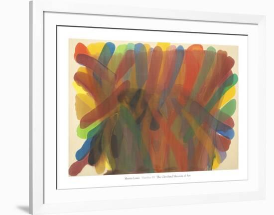 Number 99, 1959-1960-Morris Louis-Framed Art Print