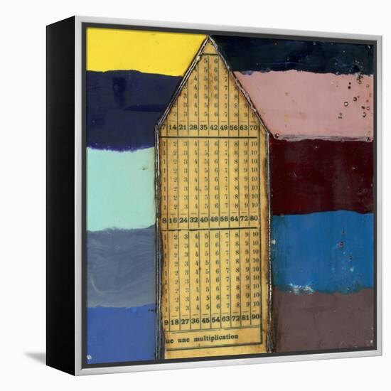 Number House-Laura Van Horne-Framed Stretched Canvas