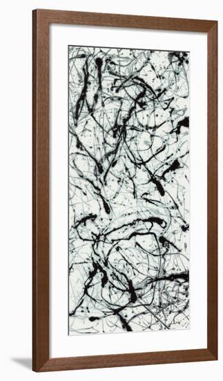 Number II A-Jackson Pollock-Framed Serigraph