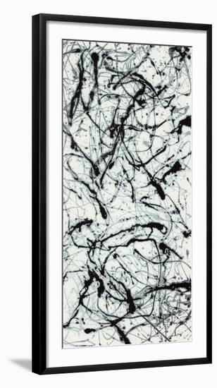 Number II A-Jackson Pollock-Framed Serigraph