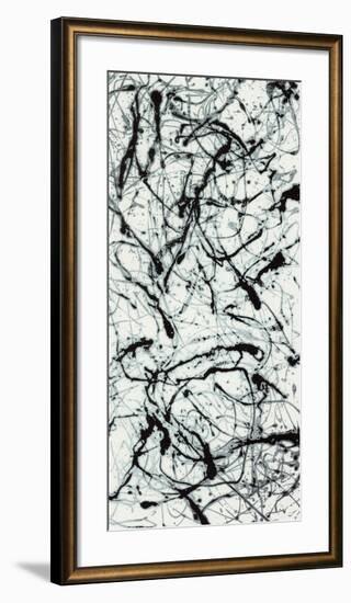 Number II A-Jackson Pollock-Framed Serigraph