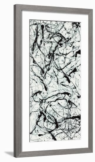 Number II A-Jackson Pollock-Framed Serigraph